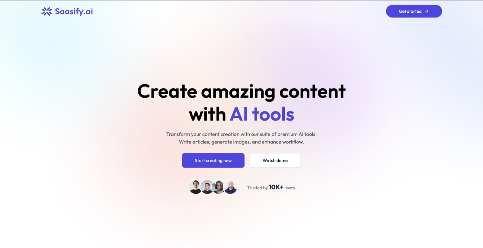 SaaSify-AI interface